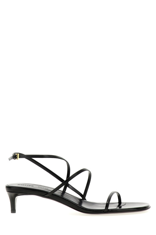 Босоніжки KHAITE 'Loop Kitten' Чорний F3076920200