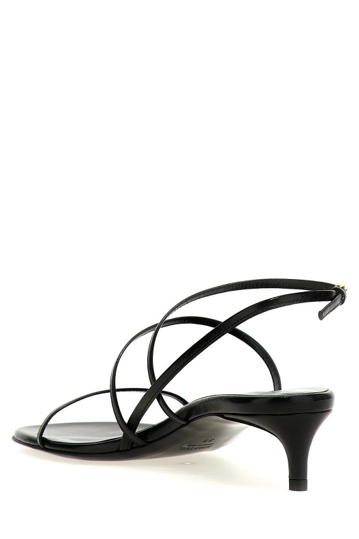 Босоніжки KHAITE 'Loop Kitten' Чорний F3076920200