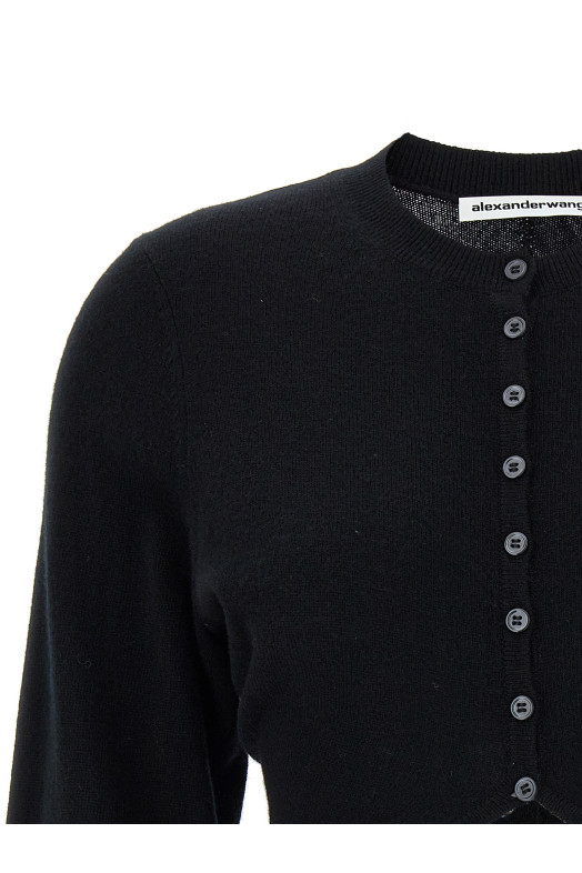 'LS' cardigan Black 'LS' cardigan Black