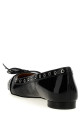Балетки з люверсами бантиком Чорні S2755099 Балетки з люверсами бантиком Чорні S2755099