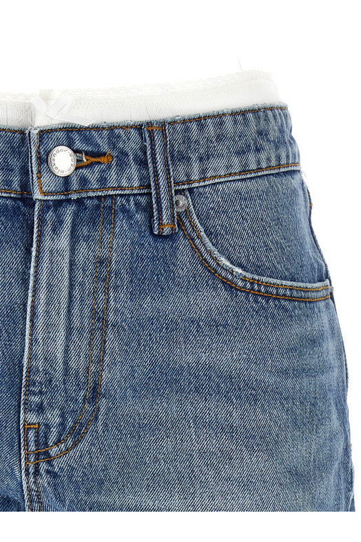 Джинсові шорти сині DENIM X ALEXANDER WANG 4DC1254521486 Джинсові шорти сині DENIM X ALEXANDER WANG 4DC1254521486