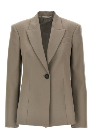 Single-breasted wool blazer Gray Single-breasted wool blazer Gray