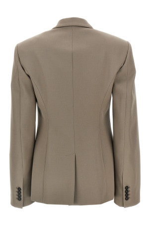 Single-breasted wool blazer Gray Single-breasted wool blazer Gray