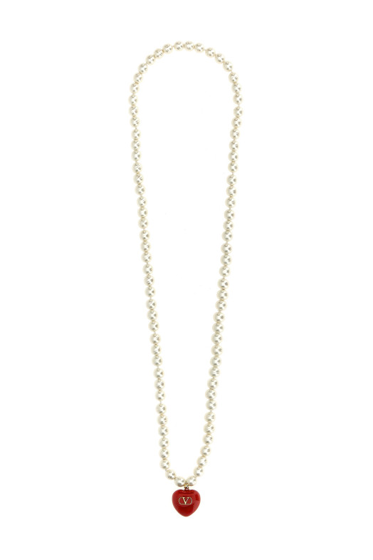 Valentino Garavani 'Coeur Royal' necklace White Valentino Garavani 'Coeur Royal' necklace White