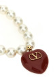 Valentino Garavani 'Coeur Royal' necklace White Valentino Garavani 'Coeur Royal' necklace White