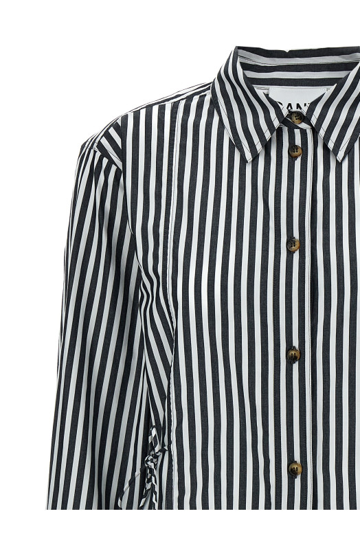 Lace-up shirt Black Lace-up shirt Black