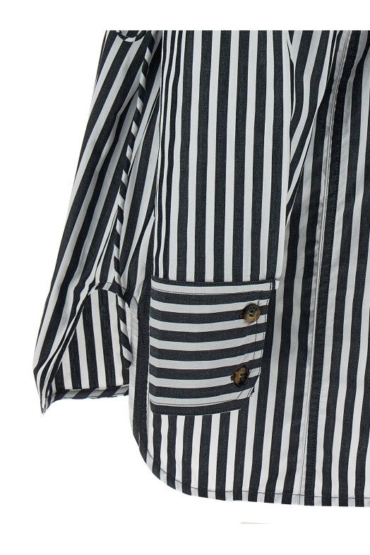Lace-up shirt Black Lace-up shirt Black