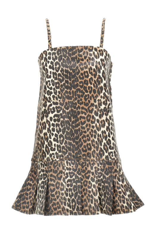 Leopard mini dress Multicolor Leopard mini dress Multicolor