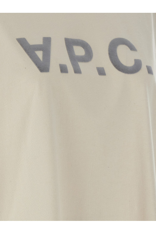 Футболка A.P.C. 'Oversize Grand VPC' Бежева COHBOM26385AAE Футболка A.P.C. 'Oversize Grand VPC' Бежева COHBOM26385AAE