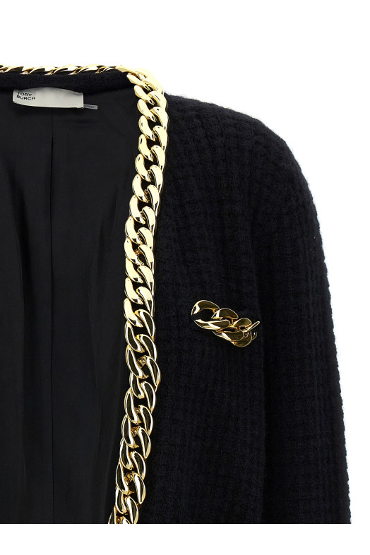 Піджак TORY BURCH 'Kendra Chain' Чорний 163144001 Піджак TORY BURCH 'Kendra Chain' Чорний 163144001