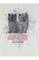 Толстовка GANNI 'Kittens' Белый T4163135 Толстовка GANNI 'Kittens' Белый T4163135