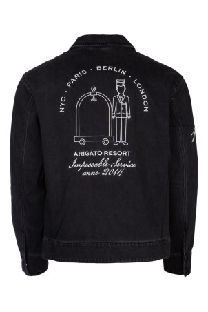 RESORT PRINTED JACKET Black AXEL ARIGATO (A2851001) RESORT PRINTED JACKET Black AXEL ARIGATO (A2851001)
