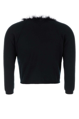 Black cashmere cardigan Black PRADA (P25N33SOOO16BH) Black cashmere cardigan Black PRADA (P25N33SOOO16BH)