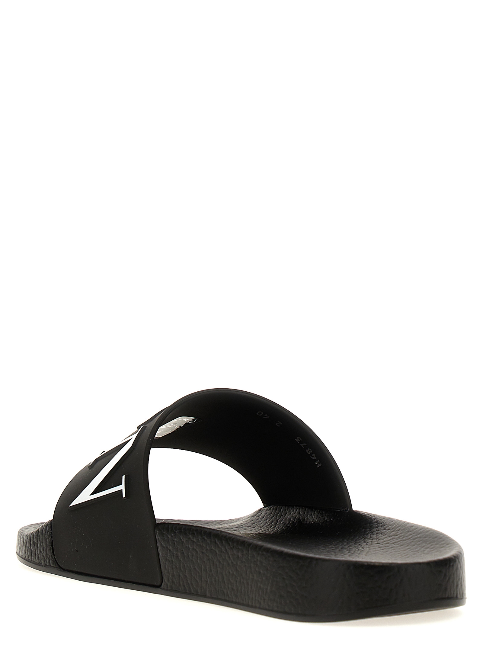 Valentino Garavani VLTN slides White Black