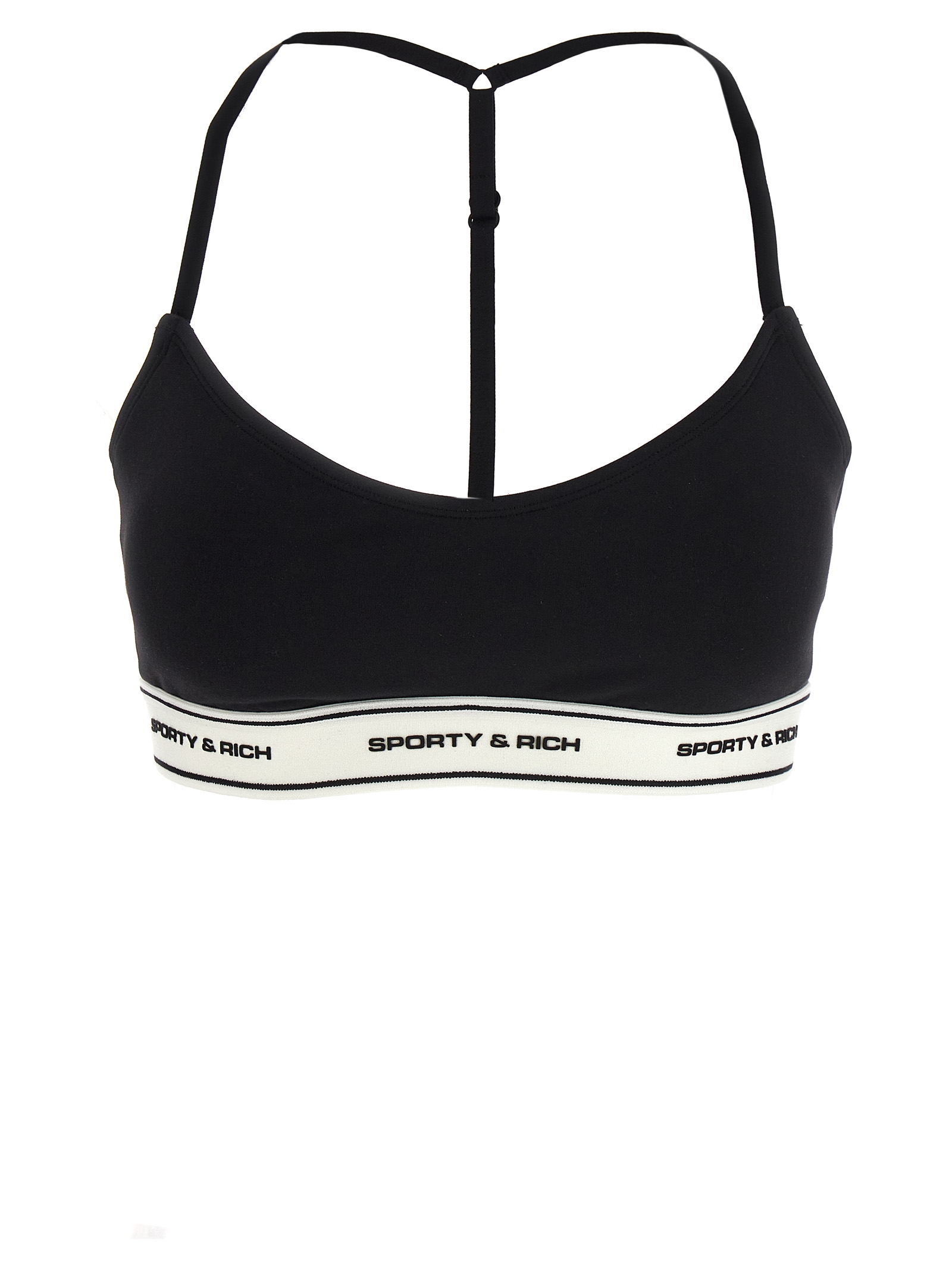 Logo sports bra White/Black