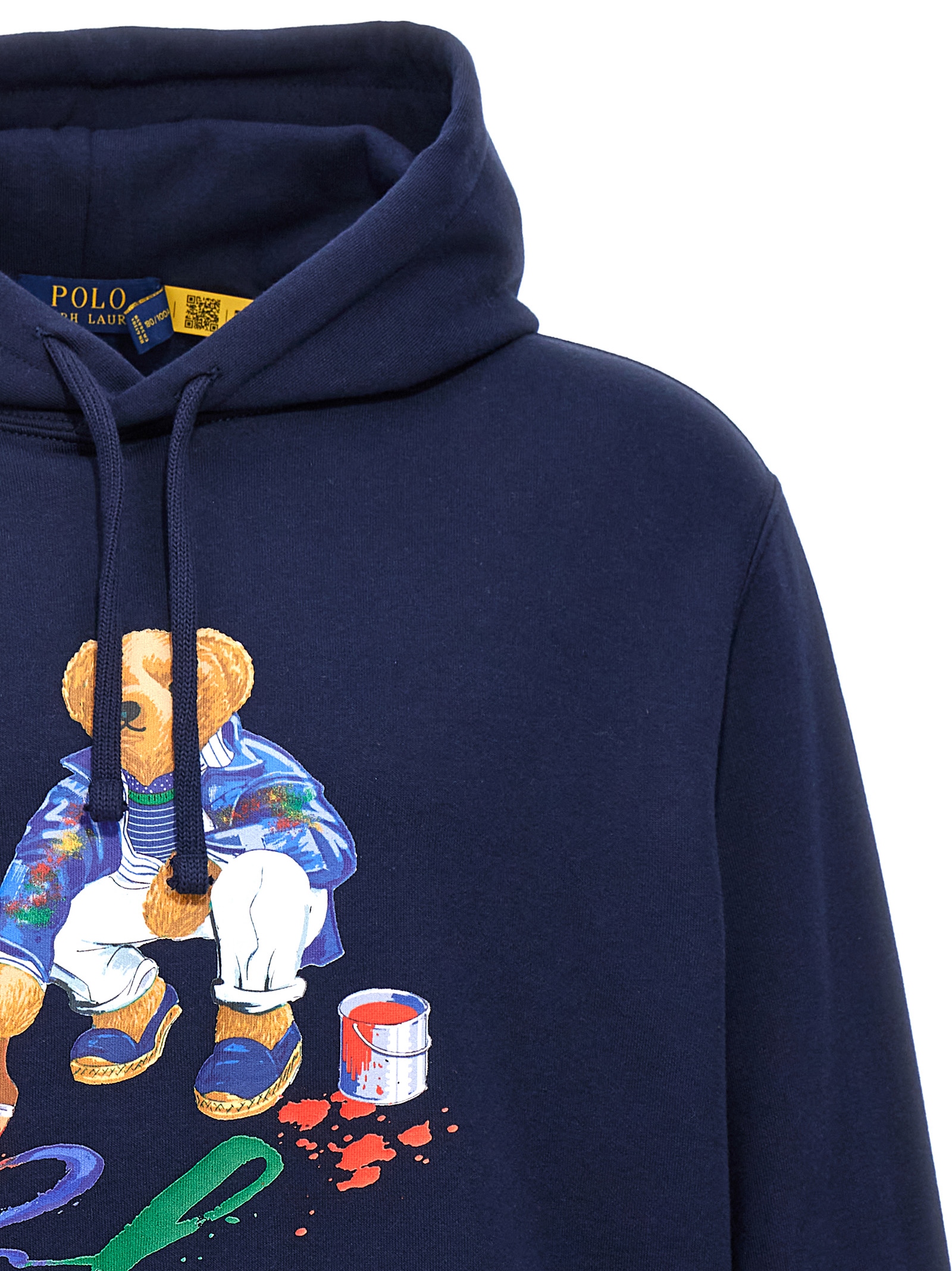 Polo bear best sale hoodie blue