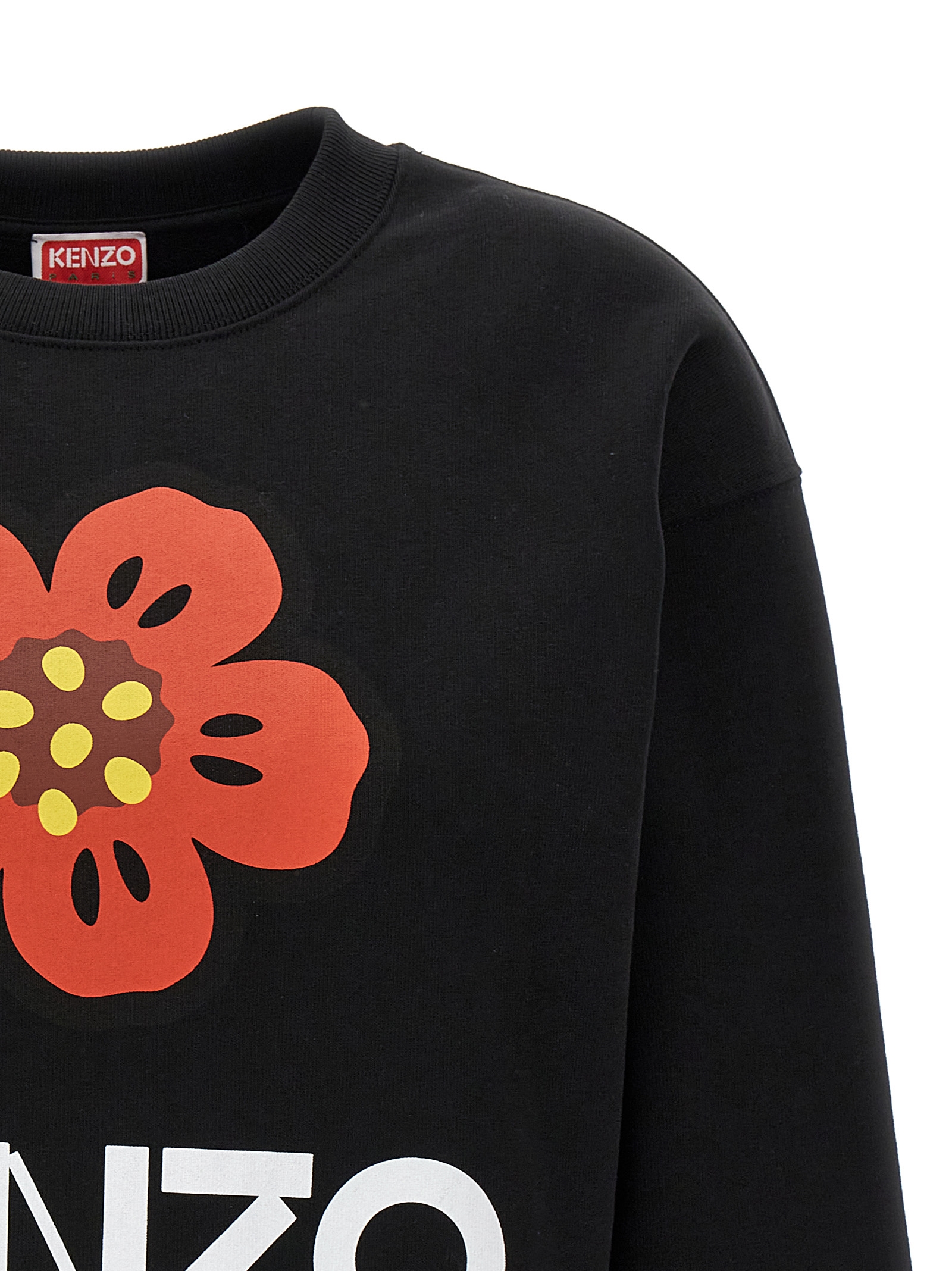 Boke flower sweatshirt Black