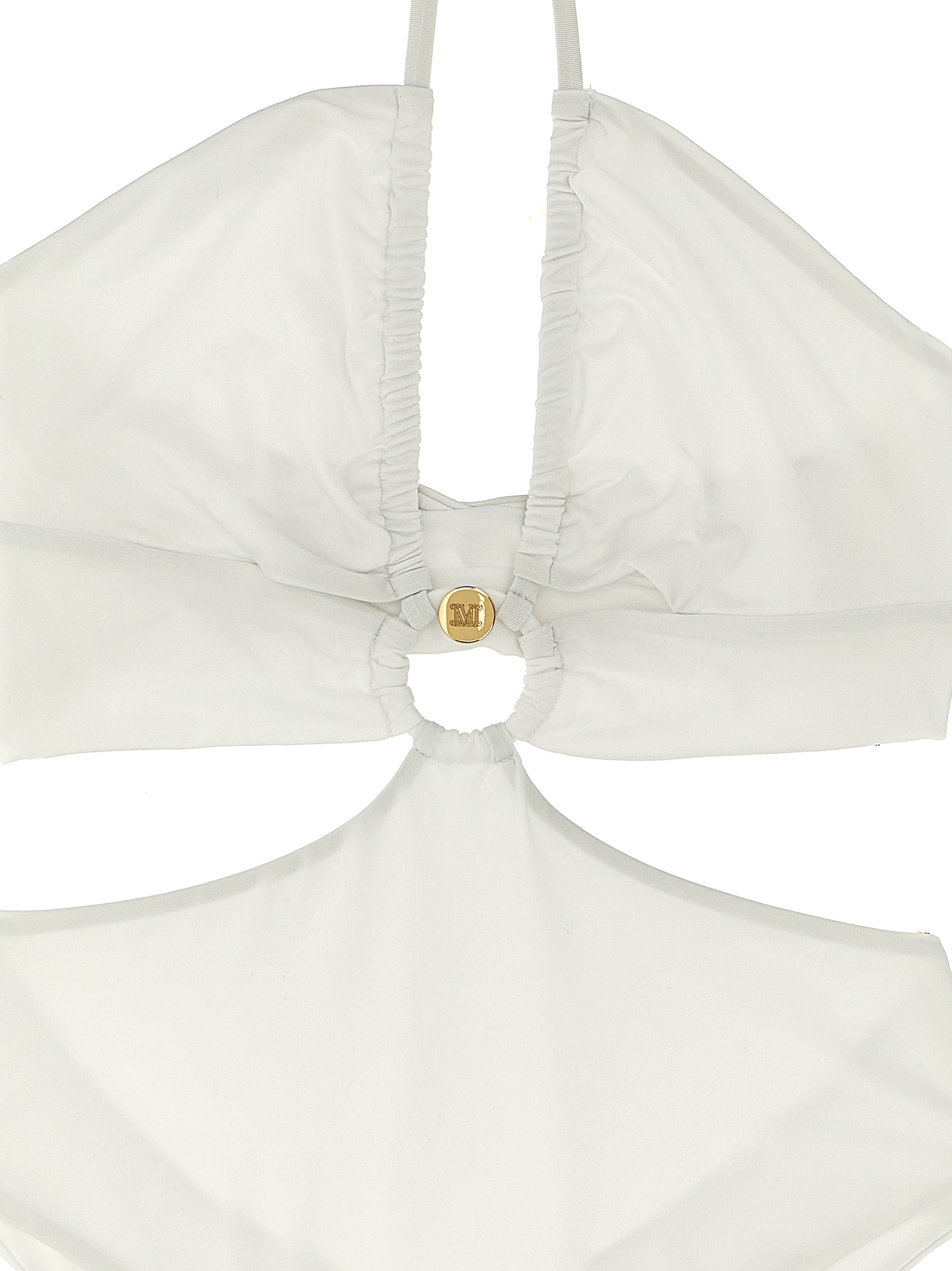 Cleopatra' one-piece swimsuit White